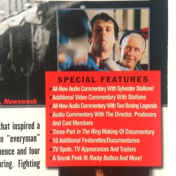 Rocky 2 Disc Collector's Edition Factory sealed DVD set - Picture 4 of 12